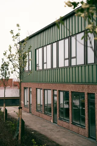 Udvidelse af Egebjergskolen, foto 1