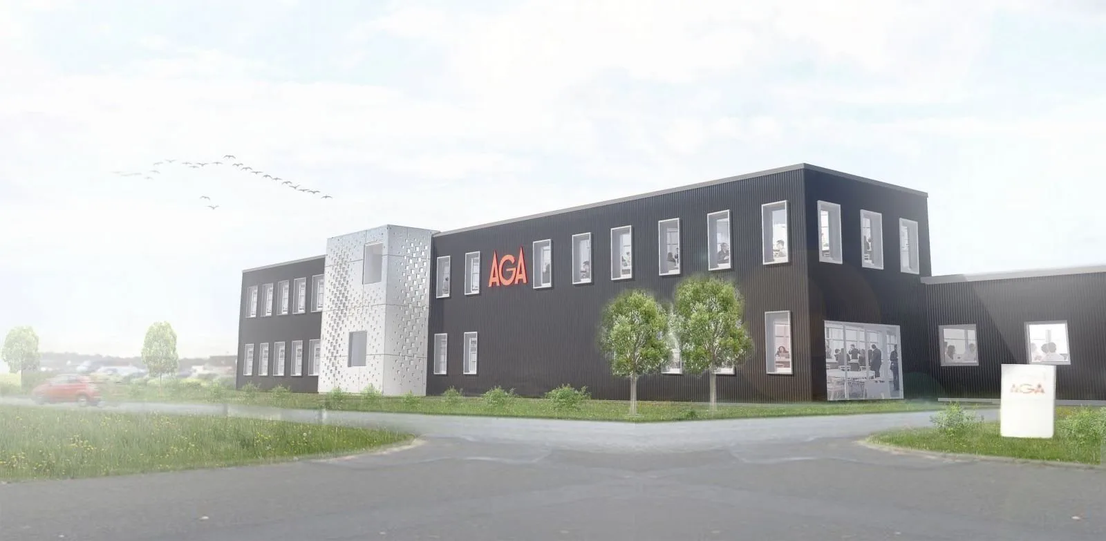 Administrationsbygning - AGA