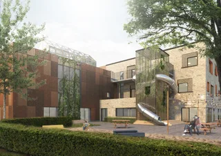 Daginstitution og Multihal, foto 1
